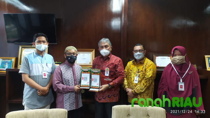 Kunjungan Lazismu Pekanbaru ke BRK, Dede Firmansyah : Ada banyak program yang bisa disinergikan